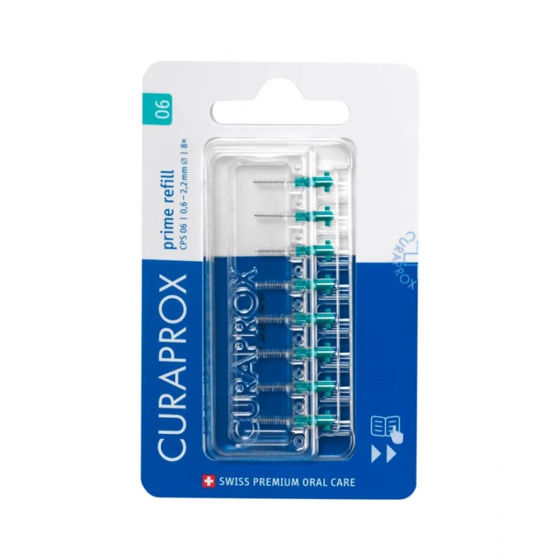 Curaprox Prime Escovilhão CPS 06 8 Recargas