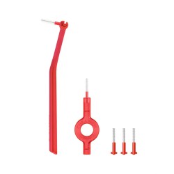 Curaprox Prime Kit Iniciação - 2 Cabos para escovilhão interdental UHS 409 + 5 Recargas CPS07