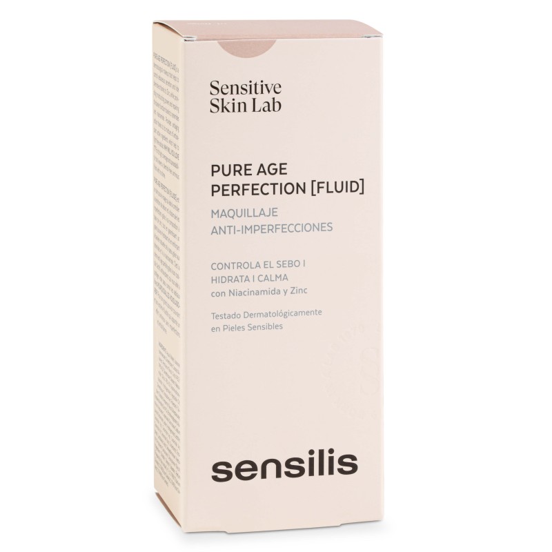 Sensilis Pure Age Perfection [Fluid] Make-Up – Cor 01 Beige