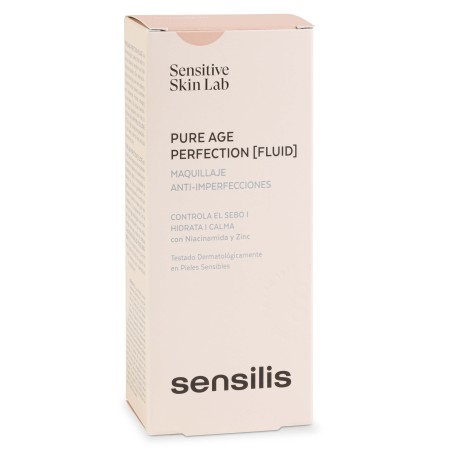 Sensilis Pure Age Perfection [Fluid] Make-Up – Cor 04 Pêche Doré