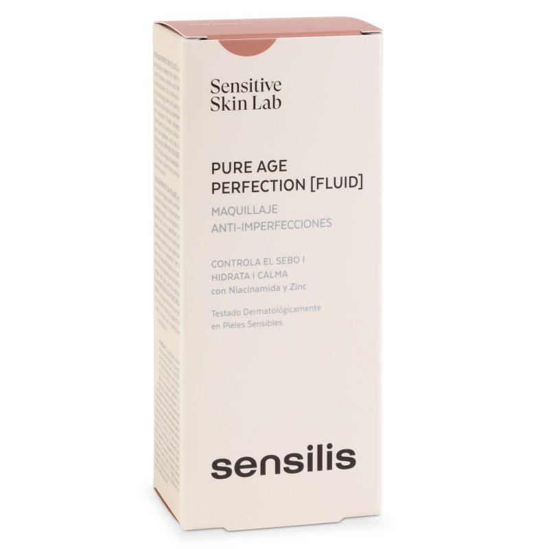 Sensilis Pure Age Perfection [Fluid] Make-Up – Cor 05 Pêche Rosé