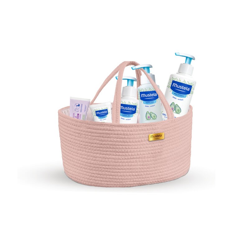 Mustela Kit Cesta Essence Bebé - Rosa