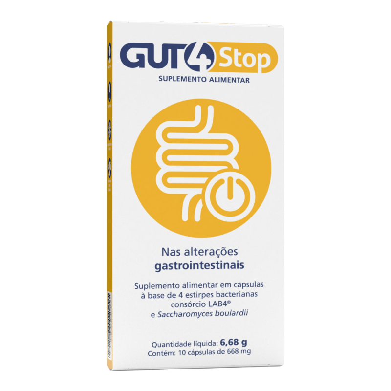Gut4 Stop - 10 cápsulas