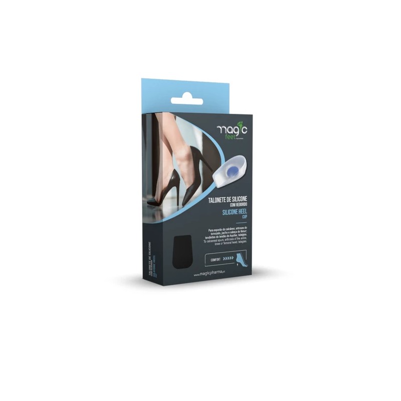 Magicfeet Talonete de silicone com rebordo - Tamanho M