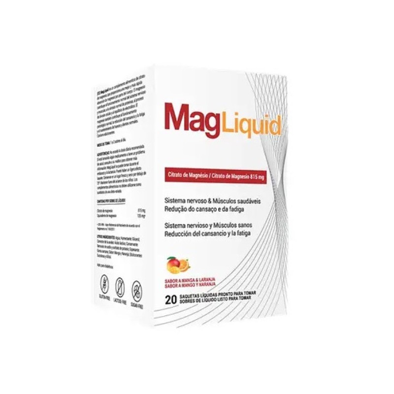 MagLiquid - 20 saquetas bebíveis