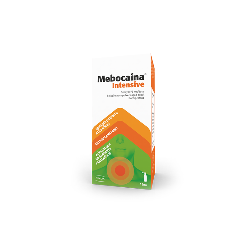Mebocaína Intensive Spray 16.2mg/ml Frasco nebulizador 15ml