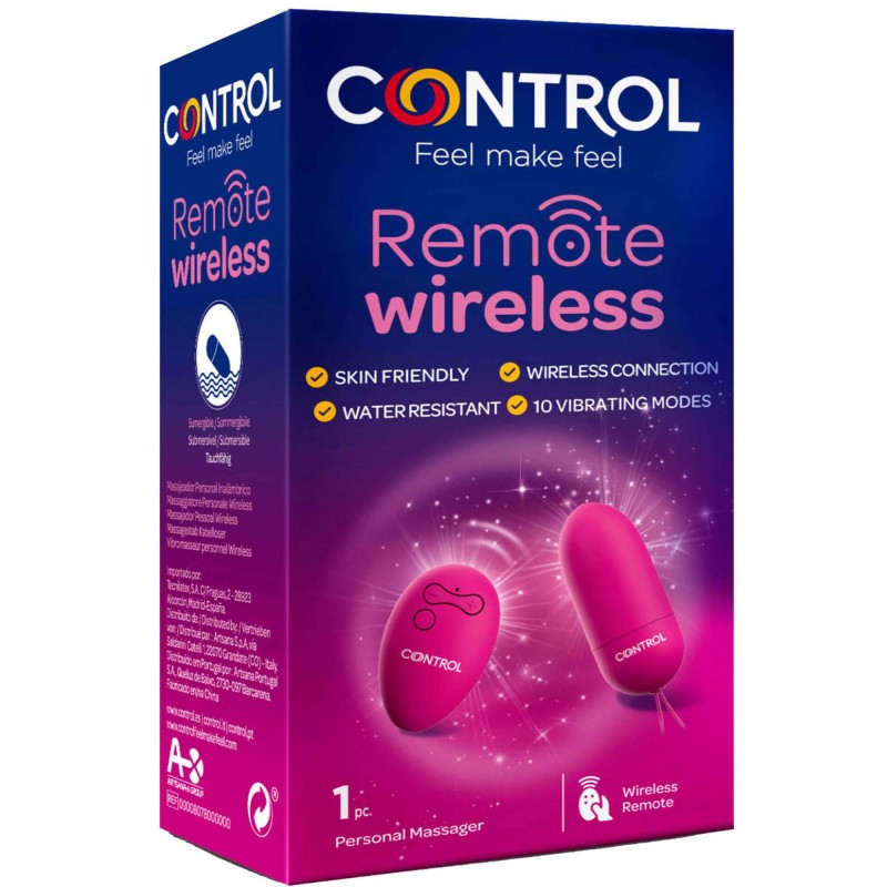 Control Remote Wireless - 10 Níveis Vibração