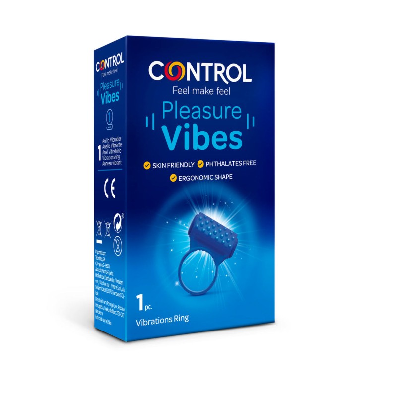 Control Pleasure Vibes - Anel vibratório