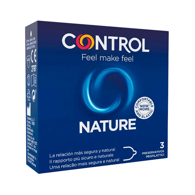 Control Preservativos Nature - 3 unidades