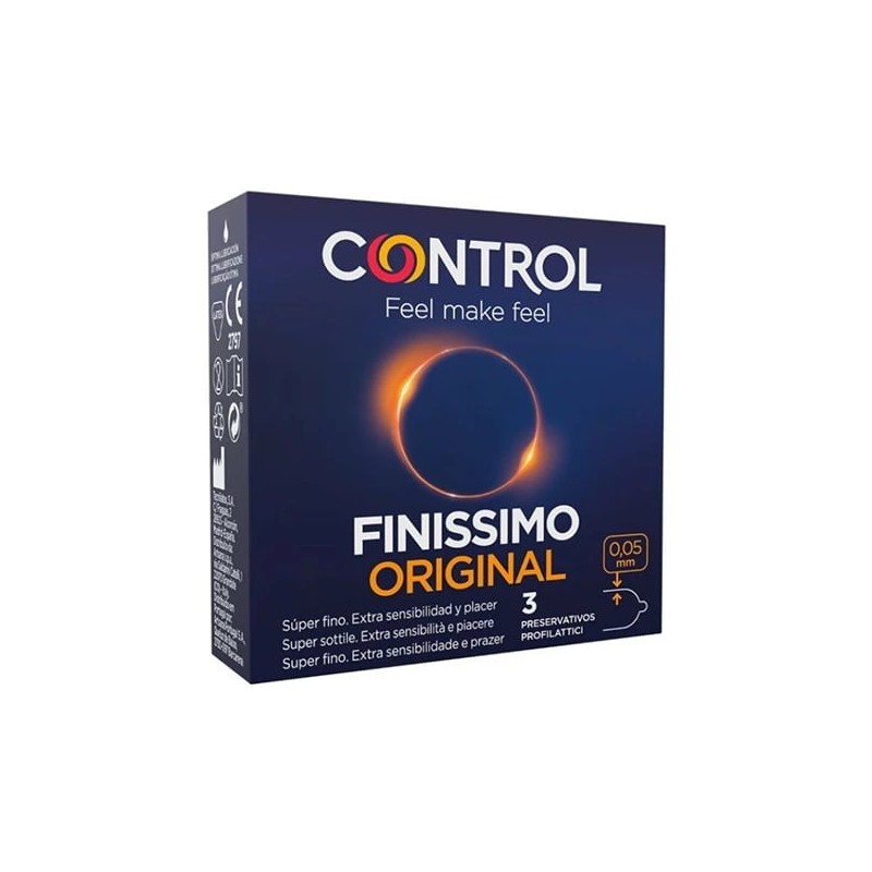 Control Preservativos Finissimo Original - 3 unidades