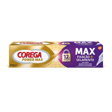 Corega Máximo Selamento Creme Fixativo 40g