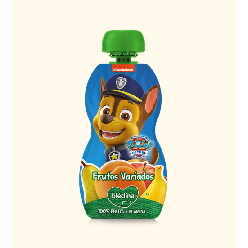 Blédina Patrulha Pata Chase Frutos Variados 100g