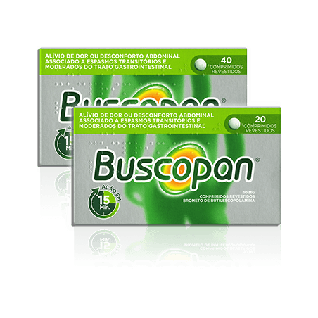 Buscopan 10 mg 20 comprimidos
