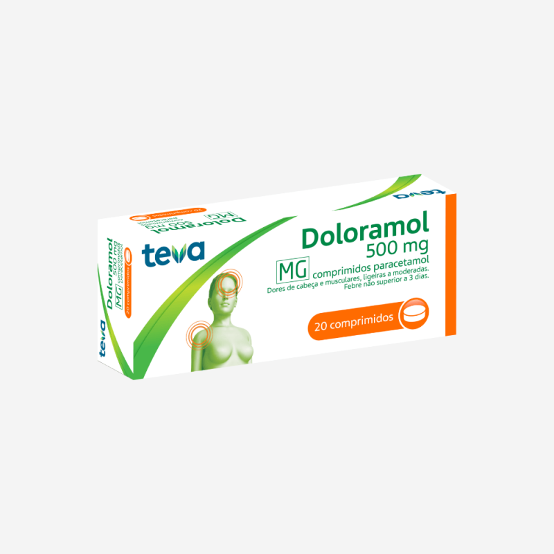 Doloramol 500mg 20 comprimidos