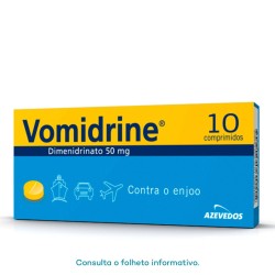 Vomidrine 50mg 10 comprimidos