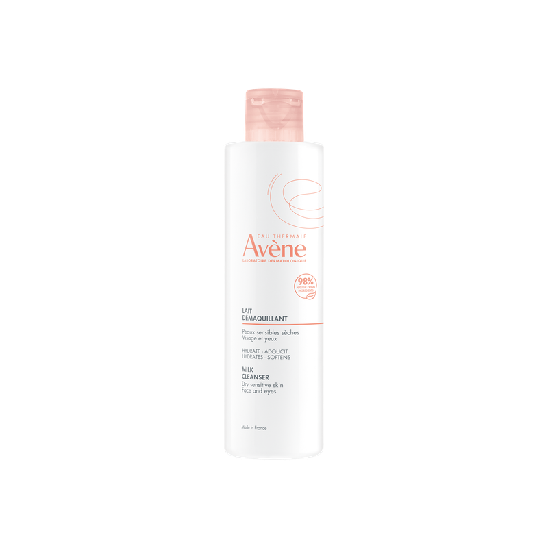 Avène Leite Desmaquilhante 200ml – Limpeza Suave e Conforto