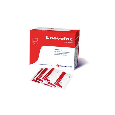 Laevolac 10mg/15ml Xarope 20 saquetas