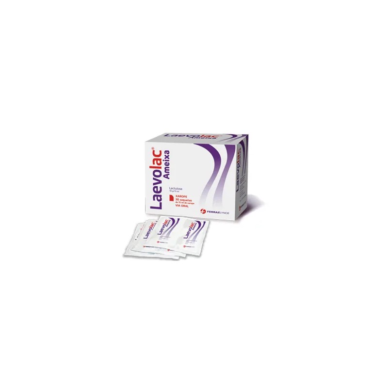 Laevolac Ameixa 10mg/15ml Xarope 30 saquetas