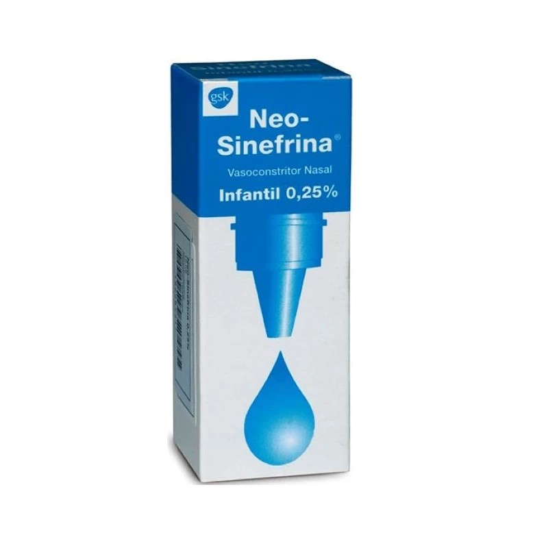 Neo-Sinefrina 2,5mg/mL Gotas Nasais Infantil 15ml