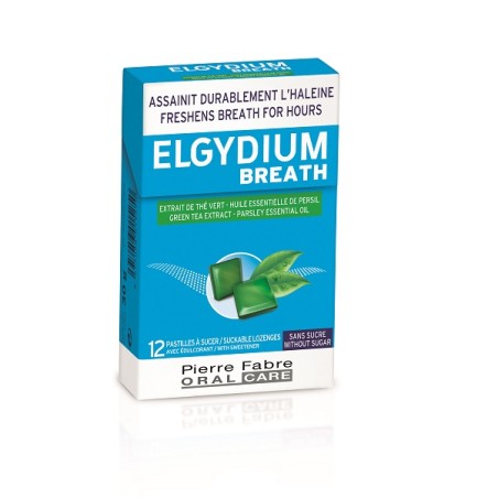 Elgydium Breath Mau Hálito 12 Pastilhas