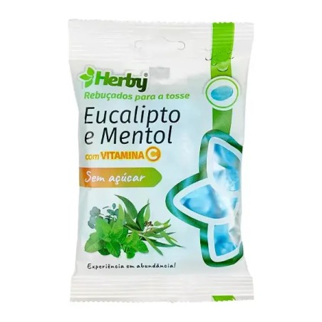 Herby Rebuçados sem Açucar Eucalipto Menta Vit.C 60g